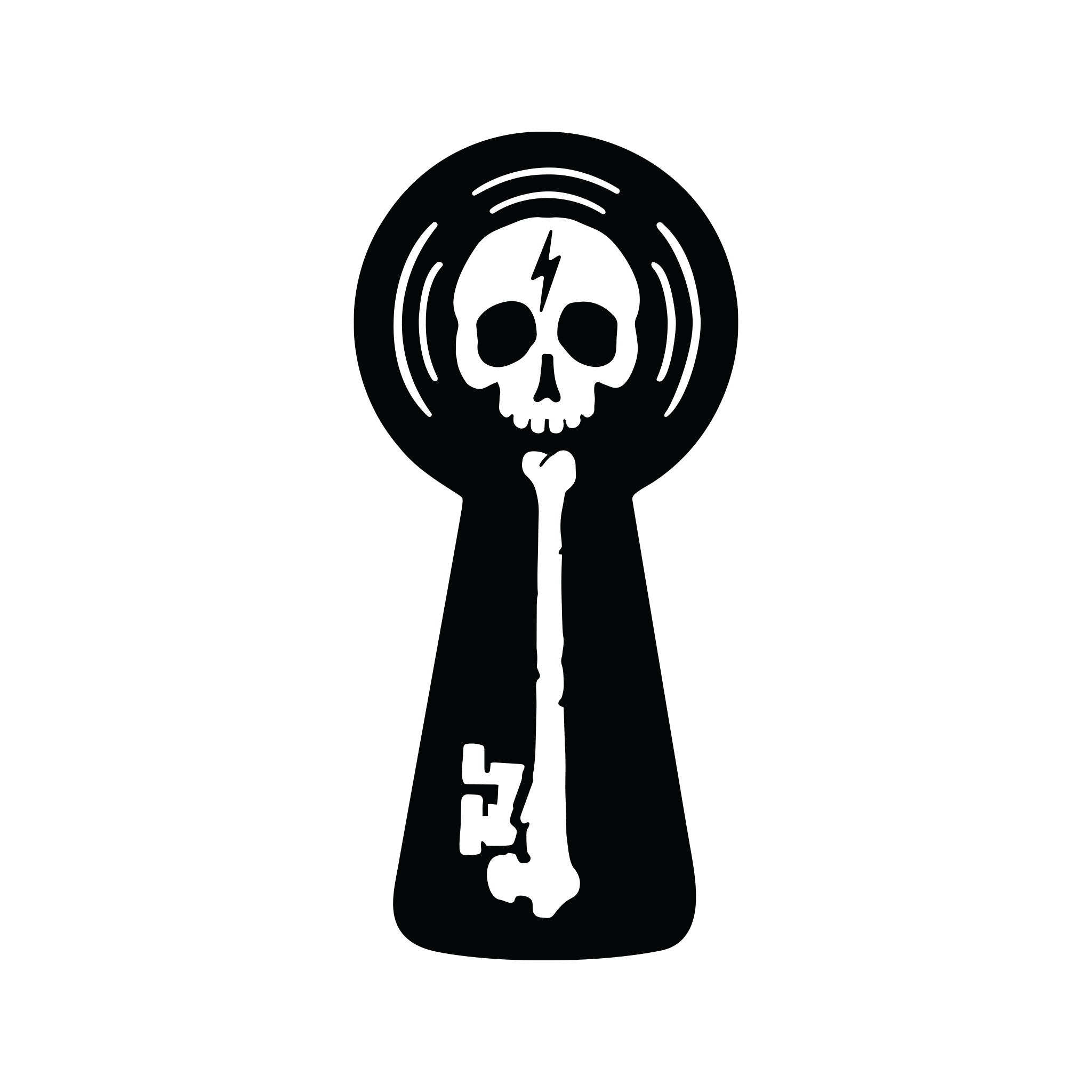 Skeleton Key - Sticker